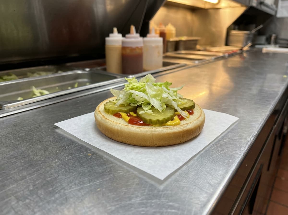 Burger assembly frame 3